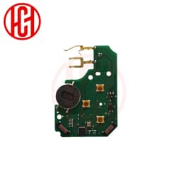 Remote Keyless Go Car Key PCB 3 Buttons 433Mhz ID46 PCF7943 Chip For Renault Megane 2 3 Scenic Grand Clio 2003-2008