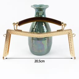 1Pc Deepeel Retro Square Embossed Bag Handles Metal Handmade Sewing Brackets Kiss Clasp Handbag Purse Frame Handle Accessories