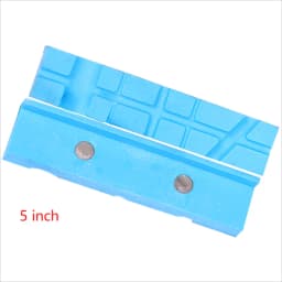 Blue Rubber Vise Magnetic Protective Cover Protection Strip Jaws for 2.5/4/5/6 Inch Hand Tools Bench Vise Protector Accessories