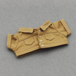 Mini Doll'S Clothes Outfit Accessories For 15-17cm Labubu V1 V2 and 10cm cotton doll Denim shorts jacket Clothing Gift
