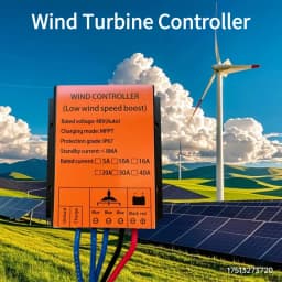 1000-5000W MPPT Charge Controller 12V/24V AUTO 48V 10A-40A Wind Turbine Generator Water Proof Regulator Rectifier Factory Price
