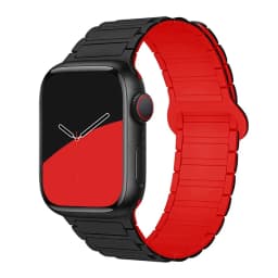 Magnetic Strap for Apple Watch Band 46mm 45mm 44mm 42mm 49 40 Silicone Correa Bracelet iWatch Series 12 11 10 9 8 7 Se ultra 3 4