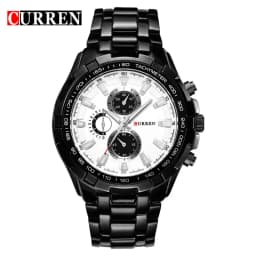 2022 CURREN Top Brand Quartz Watch Men Waterproof Sport Military Wristwatch Men Business Stainless Steel Male Clock Reloj Hombre