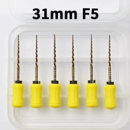 Dental Tools Gold Flexible Files Hand Endo Rotary Files Golden Endodontic Files 21/25mm NITI Endo Titanium Instrument Dentistry
