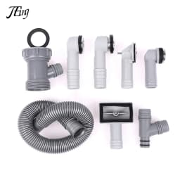 Kitchen Basin Overflow Hole Drainage Connector High Quality 3 Head Sink Water Pipe