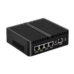 Intel N150 Firewall Upgraded Version Intel Celeron N5105 7305 J5005 Fanless Mini PC 4x2.5G Solid Mini Computer pfSense OPNsense