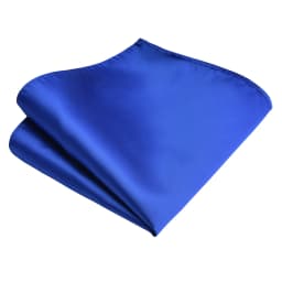 Ricnais Classic Silk Waterproof Handkerchiefs Solid 25cm*25cm Hanky Green Red Gold Pocket Square For Man Wedding Business Party