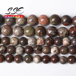 Natural Black Labradorite Stone Beads Round Larvikite Beads For Jewelry Making DIY Bracelet 4 6 8 10 12MM 15" Strand Wholesale