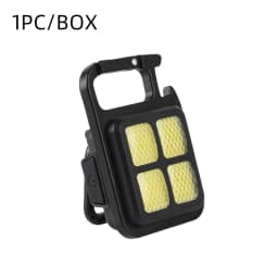 Mini LED Flashlight Magnetic COB Outdoor Camping Pocket Work Light USB Rechargeable Emergency Light