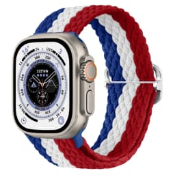 Nylon Strap For Apple Watch 12 11 10 9 8 7 46mm 42mm Adjustable Wristband iWatch Ultra4-3-2-1 49mm 6 5 4 SE 45mm 41mm 44mm Belt