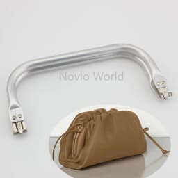 1-5-10 pieces,Medium 7.5 inch 8 inch Large 10 inch light weight aluminum tube clutch bag frame,Classical pouch new frames