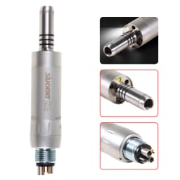 Dental Surgical Straight Handpiece External / Inner Water Spary NoseCone 1:1 Fiber Optic motor for NSK / 6Hole air motor LED