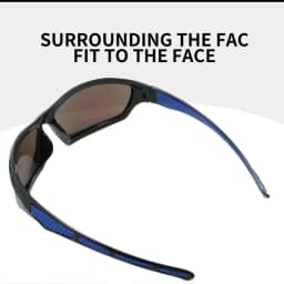 Okuma Polarized Glasses UV400, Windproof and Sand Resistant to UV Glare, Avoiding Eye Damage from External Factors
