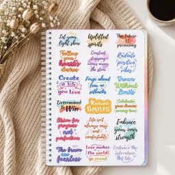 64 Sheets ADHD Daily Focus Planner A5 Notebook with Task Schedule Organizer Stickers for Neurodivergent Students Adults