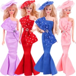 30 Different High Heel Shoes Boots For Babi Doll Clothes Accessories Girl's Toys Birthday Gift