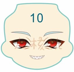 The Doctor Dottore Ob11 Face YMY Doll Handmade Water Sticker Faceplate Anime Cosplay Toy Accessories