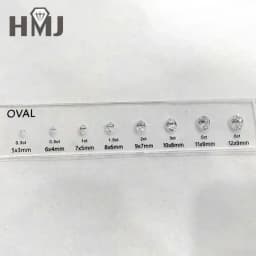 Upgraded Version Tester Tools Gemstones Diamond Tools Size Reference Color Clarity Shape Master Stone Set for Jewelry Making