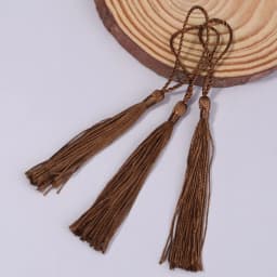 30pcs 13cm Hanging Rope Polyester Tassel Fringe Soft Flossy Tassel For DIY Bookmark Keychain Pendants Jewelry Making Accessories