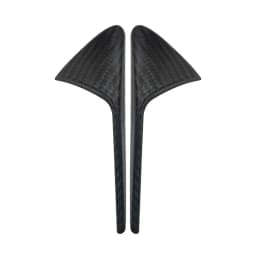 100% Real Carbon Fiber For Tesla 2021 2022 2023 Model Y 3 Fender Side Camera Protective Cover Accessories Glossy Matte Color