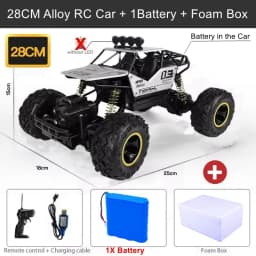 Oike 1:16 /1:12 All Terrain RC Car 30KM/H High Speed 4WD Electric Remote Control Buggy 4X4 Off-Road Truck Vehicle Model Toy Gift
