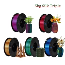 KEEPANG PLA/PETG/SILK/TPU 1.75mm 3D Printer Filament 5/10 Rolls Neatly Wound No Bubble 3D Printing Materials