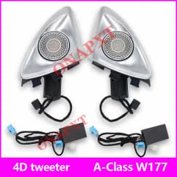 64-color Set For Mercedes-Benz A/CLA class W177 W118 LED Car Air Vent Turbine Outlet Nozzle Ambient Light Atmosphere Neon Lamp