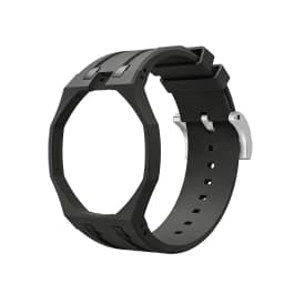 Bioceramics Watch Case+Silicone Band Modification Kit Strap Case Changer To Wristwatch Accessories For Royal Pop