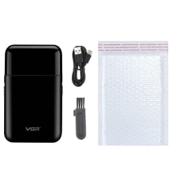 VGR Beard Trimmer Rechargeable Beard Trimmer Professional Beard Shaver Electric Shaver Mini Razor Shaving Machine for Men V-390
