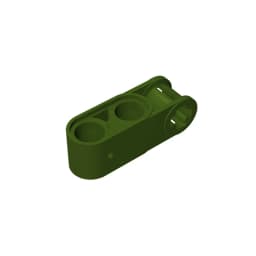 MOC PARTS GDS-936 Technical, Axle and Pin Connector Perpendicular 3L with 2 Pin Holes compatible with lego 42003 Assembles