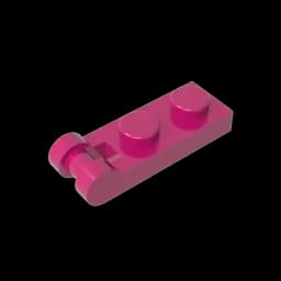 MOC PARTS Bricks GDS-646 PLATE 1X2 W/SHAFT 3.2 compatible with lego 60478 children's toys Assembles Building Blocks Technical