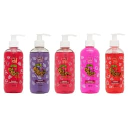 Kit with 5 Bubblegum Scented Body Washes Babasoul Soul Cosmetics 230ml