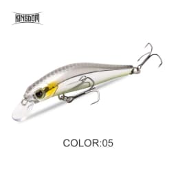 Kingdom Hot Selling Jerkbaits Lures 60mm 6g 80mm 9g 105mm 18.6g Sinking Minnow Swimbait Isca Artificial Bait Fishing Wobblers
