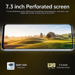 K-Touch Smartphone 5G C27 Ultra Mobile Phones Android Cell Phone Face Unlock 22GB+2TB Smartphone 7.3inch HD 5G Dual SIM 8000mAh Battery Mobile Phone