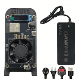Bitaxe Miner Gamma 601 1.2TH/S Bitcoin Lottery Miner BM1370 Asic Chip SHA-256 Bitcoin Miner Open Source BTC Solo Miner Home Mine