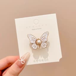 Butterfly Jeans Button Adjustable Clips For Pant Skirts Waist Tightener Buckle Snap Button Adjuster Pants Pin Retractable Button