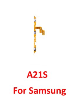 For Samsung Galaxy A21s A217 A217F A217M A217N Phone New Power Volume Button On Off Up Down Control Key Internal Flex Cable Part