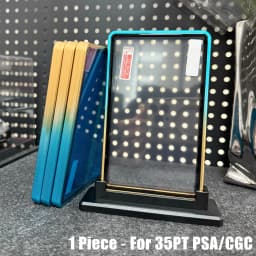 Multicolor Gradient Color Aluminum Alloy Trading Card Protect Holder, Metal Case For 35PT PSA CGC Graded Card