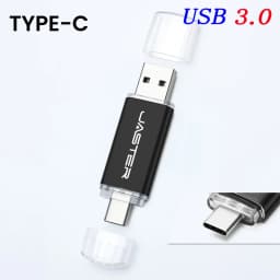 TYPE-C USB 3.0 Flash Drives 128GB 32GB 2IN1 Memory Stick 64GB 32GB 16GB Wedding Gift Pen Drive 8GB 4GB USB Stick Pendrive U Disk