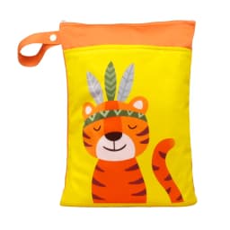 Babyshow 25x35cm Wet Dry Bag Digital Position Printed Waterproof Diaper Bag Double Zippers with Handle Mommy Bag