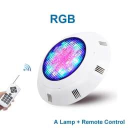 12V LED Swimming Pool Lights IP68 Waterproof Wall-Mounted Underwater Lights Color Changing RGB Lamp Piscina Lampe Remote Control