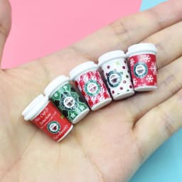 1:12 Doll House Decration Accessories Mini Food Coffee Drink Ice Cream Wine Cup Bottle