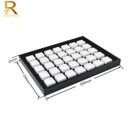 Wholesale Jewelry Gem Display Box Case Loose Diamond Storage Tool Coin Jar Show Tray Gem Pot Gemstone Organizer Holder Container