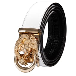Luxury Brand New Designer Belts For Men Gold Buckle Yellow Blue Blue Black Cowskin Genuine Leather Belt Strap Casual Formal Gift
