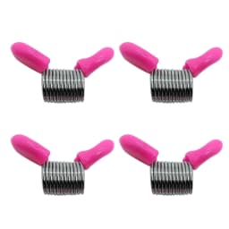Essential Jewelry Making Tool Stringing Bead Stoppers Spring End Fasteners Alloy Material Perfect for Beading Bracelets