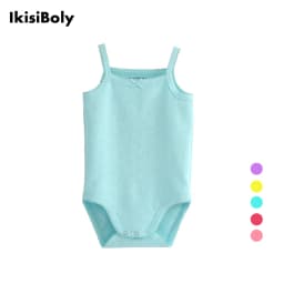 Baby Cotton Sleeveless Rompers Clothes for 0-12-36M Newborn Girls Toddlers Kids One-pieces Bodysuits Summer Outfit for Kids 2023