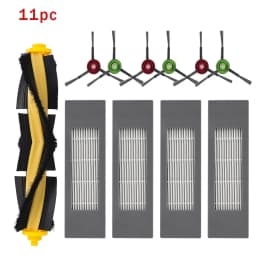 Vacuum Cleaner Spare Parts for ECOVACS Deebot OZMO T8/T8 Max/T8 AIVI/T9+/N8 Pro/N10 Plus Main Brush HEPA Filter Dust Bag