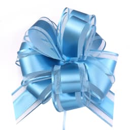 2Pcs/Lot Colorful Large Snow Yarn Hand Pull Flower Ribbon Pull Flower Ball For Wedding Christmas Party Decoration Gift Wrapping