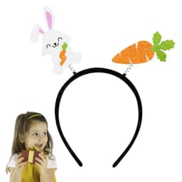 Easter Rabbit Headband Easter Egg Hairband Festive Kids Headband Universal Easter Accessories For Party Home Festival