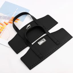 2Pcs Detachable PU Leather Bag Handle Bag Cover Bag Accessories Bag Flap High Quality Replacement Accessories for DIY Handbag
