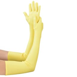 Women Solid Fashion Multicolor Spandex Long Gloves 53cm Wedding Cosplay Masquerade Party Elasticity Accessories Props